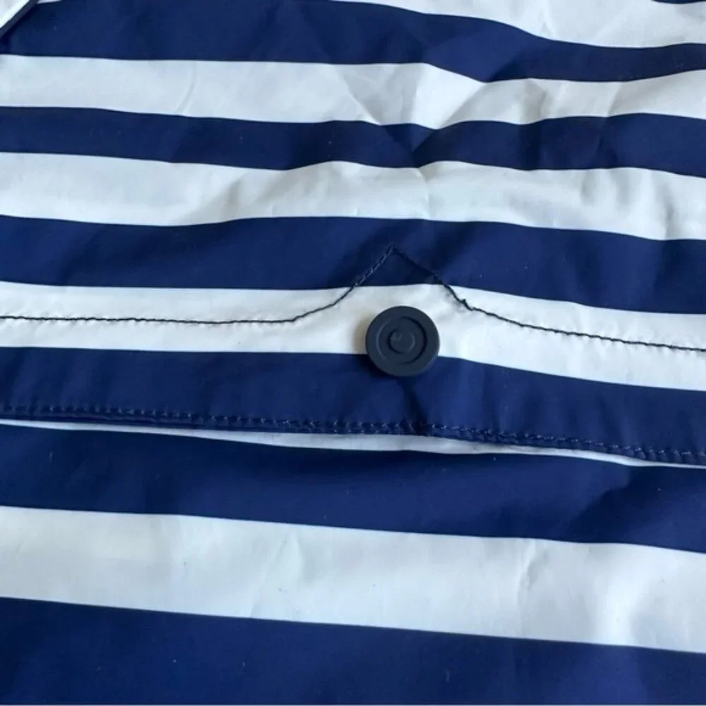 Hunter For Target | Blue & White Rain Jacket Coat | Size Extra Small